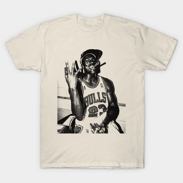 Michael Jordan drawing T-Shirt by SYNDICATE WORLD